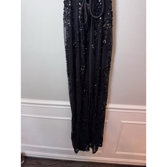 Violet Weekend Halter Neck Sequin Knit Dress Juniors Size NWT $129 - Picture 14 of 16